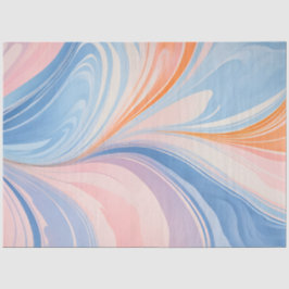 Kleurrijk gemarmerd papier Art Tissue Paper