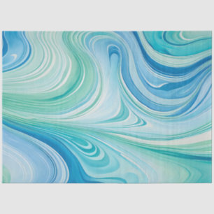 Kleurrijk gemarmerd papier Art Tissue Paper