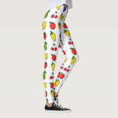 Kleurrijk, gemengd fruitpatroon leggings (Rechts)