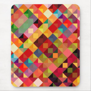 Kleurrijk Geometrisch Fijn Art. Muismat