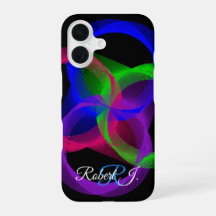 Kleurrijk Geometrisch iPhone 16 Hoesje