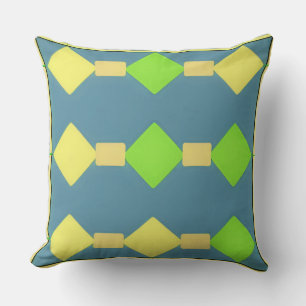 Kleurrijk Geometrisch Patroon Kussen