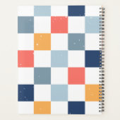 kleurrijk Geruite 2024 Planner (Achterkant)