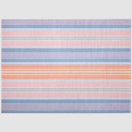 Kleurrijk Gestreept Stof Art Tissue Papier