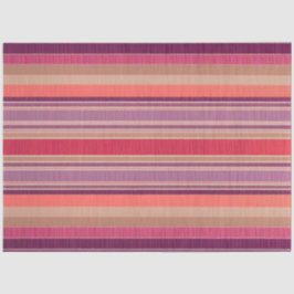 Kleurrijk Gestreept Stof Art Tissue Papier