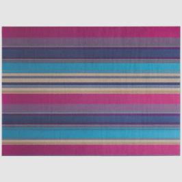 Kleurrijk Gestreept Stof Art Tissue Papier