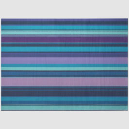 Kleurrijk Gestreept Stof Art Tissue Papier