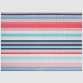 Kleurrijk Gestreept Stof Art Tissue Papier