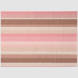 Kleurrijk Gestreept Stof Art Tissue Papier