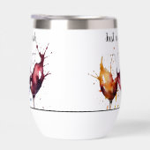 Kleurrijk Gewoon een Splash of Wine Waterverf (Rechts)