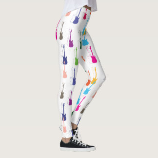 KLEURRIJK GITAARPATROON LEGGINGS