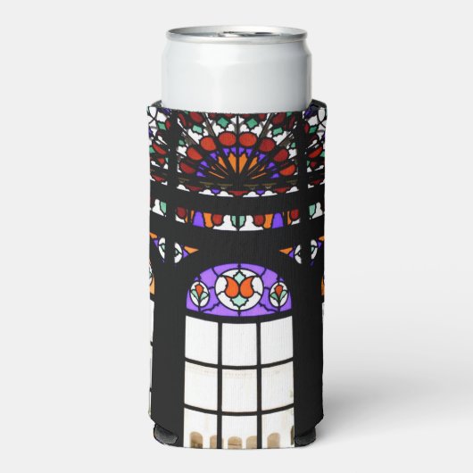 Kleurrijk Glas in lood (Seltzer Voorkant)