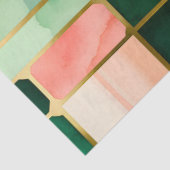 Kleurrijk Glas in lood Art Tissue Papier (Detail)