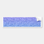 Kleurrijk glitter en sparkles Patroon Bumpersticker (Voorkant)