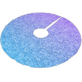 Kleurrijk glitter en sparkles Patroon Kerstboom Rok (Gekanteld)