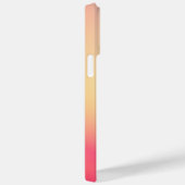  Kleurrijk Gradient Custom Monogram Modern Case-Mate iPhone Case (Achterkant / Rechts)
