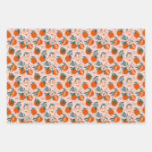 Kleurrijk Granaatappel Patroon Inpakpapier Vel (Voorkant 3)