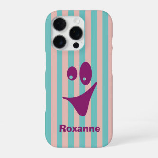 Kleurrijk Grappig Gezichtsuitdrukking iPhone 16 Pro Hoesje