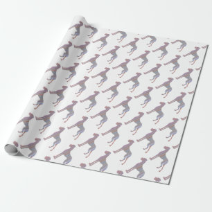 kleurrijk Great Dane-patroon Cadeaupapier