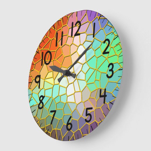 kleurrijk grote klok (Hoek)