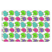 Kleurrijk Hamster Butts Patroon Magneet (Horizontaal)