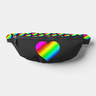 Kleurrijk Hart Regenboog Liefde Helder Kleur Heuptasje