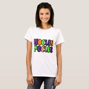 Kleurrijk Hocus Pocus T-shirt - Retro Groovy Toven