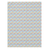 Kleurrijk Ice Schaats Winterpatroon Tafelkleed (Voorkant)