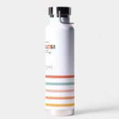 Kleurrijk Iedereen communiceert anders Waterfles (Links)