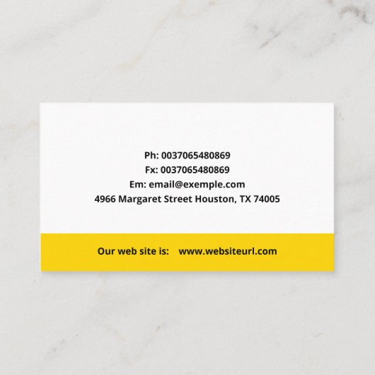 Kleurrijk & Informatief Grasverzorging irrigatiesy Visitekaartje (Achterkant)