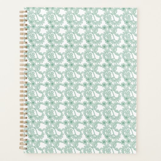 Kleurrijk inpakpapier met een herhalend patroon va planner (Voorkant)