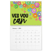 Kleurrijk Inspirerend Botanisch Kalender (Feb 2026)