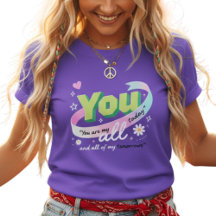 Kleurrijk Jij Allemaal Mijn Morgen T-Shirt