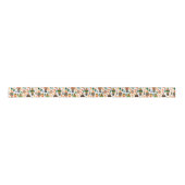 Kleurrijk kerstpatroon met voedingskrakers lint (Voorkant)