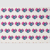 Kleurrijk kerstsierpapier tissuepapier (Voorkant)