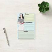 Kleurrijk Kind om lijst uit te voeren Post-it® Notes (Kantoor)