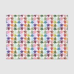 Kleurrijk klein Teddy bears plakpapier Tissuepapier