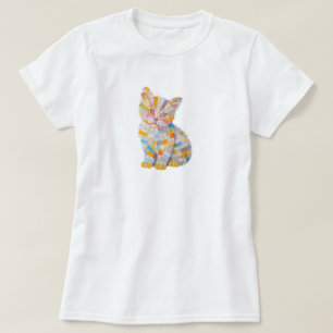 Kleurrijk Knuffelkatje Zoekt Een Nieuw Thuis T-shirt