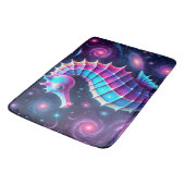 kleurrijk kosmisch zeepaardje badmat (Gekanteld)