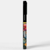 Kleurrijk kruis te midden van bloeiende bloemen Case-Mate iPhone case (Achterkant / Rechts)