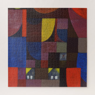 Kleurrijk kunstwerk legpuzzel