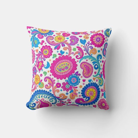 Kleurrijk kussenontwerp kussen (Voorkant)
