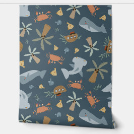 Kleurrijk Kustoceaan Kinder behang