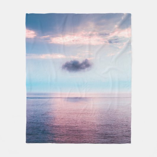 Kleurrijk landschap fleece deken (Voorkant)