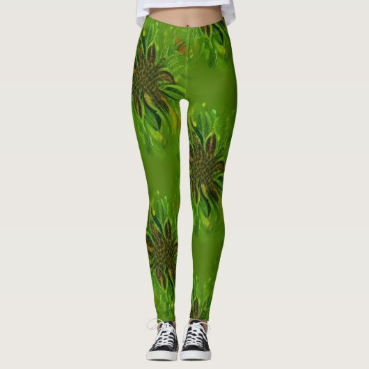 kleurrijk leggings (Voorkant)