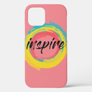 Kleurrijk, leuk, modern levendig cool ontwerp Insp iPhone 12 Hoesje