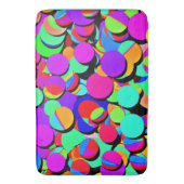 Kleurrijk levendig revival patroon badmat (Voorkant Verticaal)