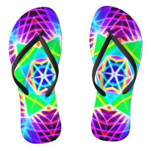 Kleurrijk Levensecht Patroon Teenslippers