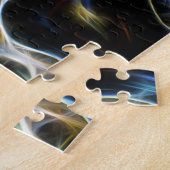 Kleurrijk Lijn Kunstzinnig Patroon Legpuzzel (Zijkant)