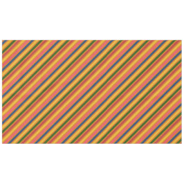 Kleurrijk lijnpatroon tafelkleed